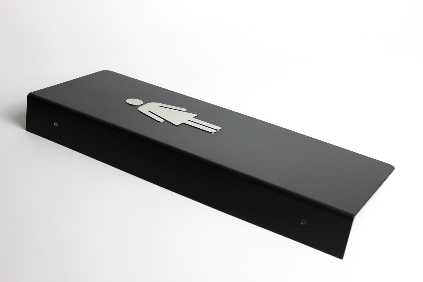 Men's and Women's Restroom Sign | Wall-Mounted Sign for Cafes and Restaurants