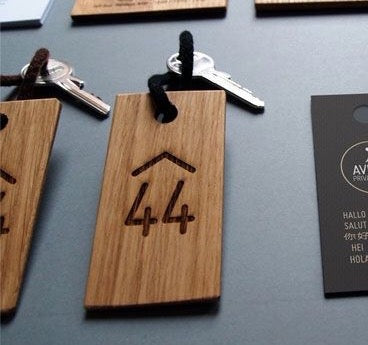 Wooden Keychain