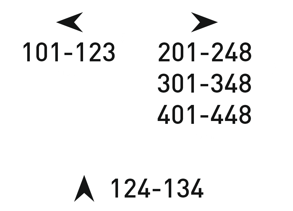 Custom Order Conrad Type Numbers and Symbols