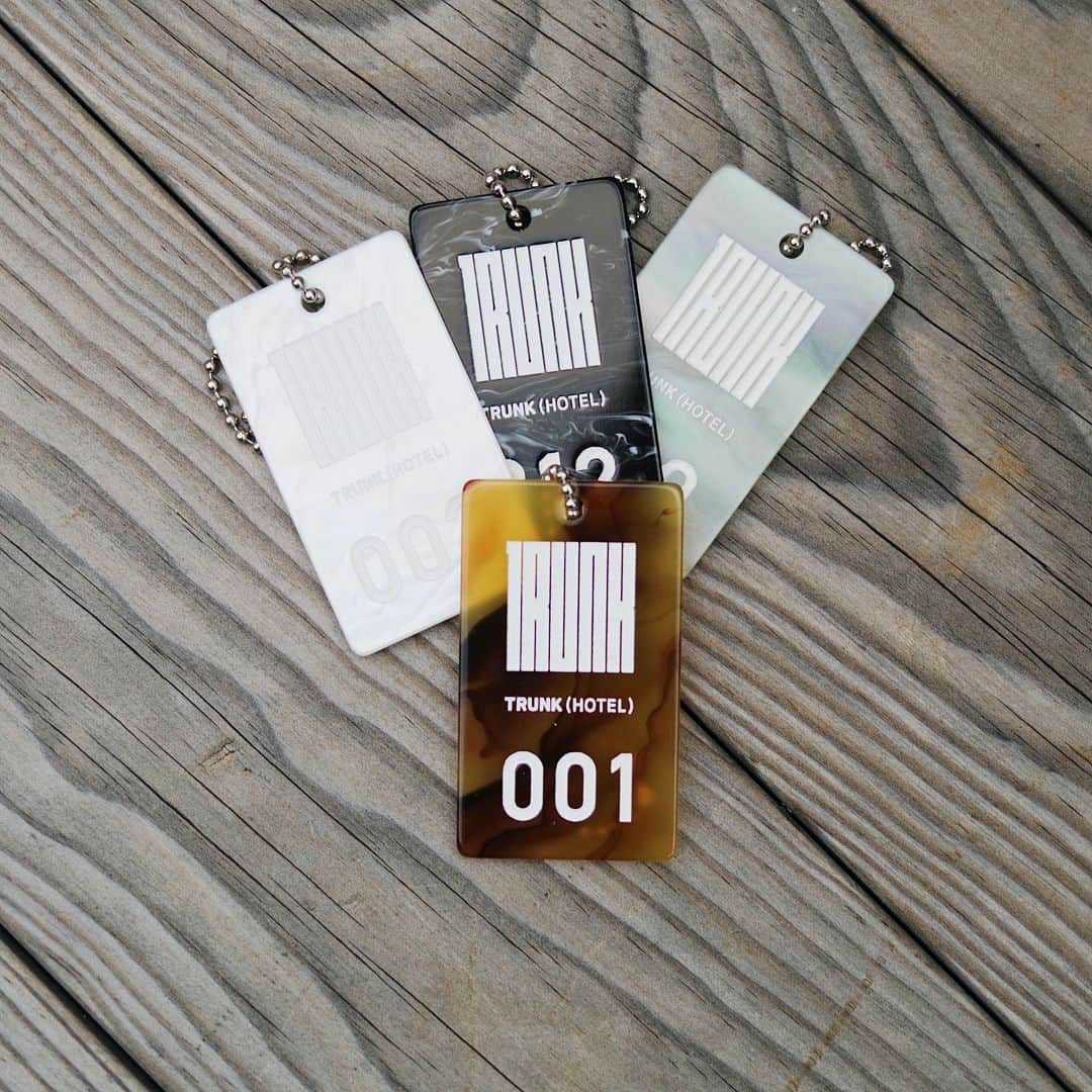 Colorful Hotel Door Keyring