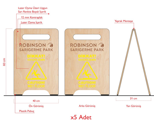 Custom Ordered Slippery Flooring Robinson