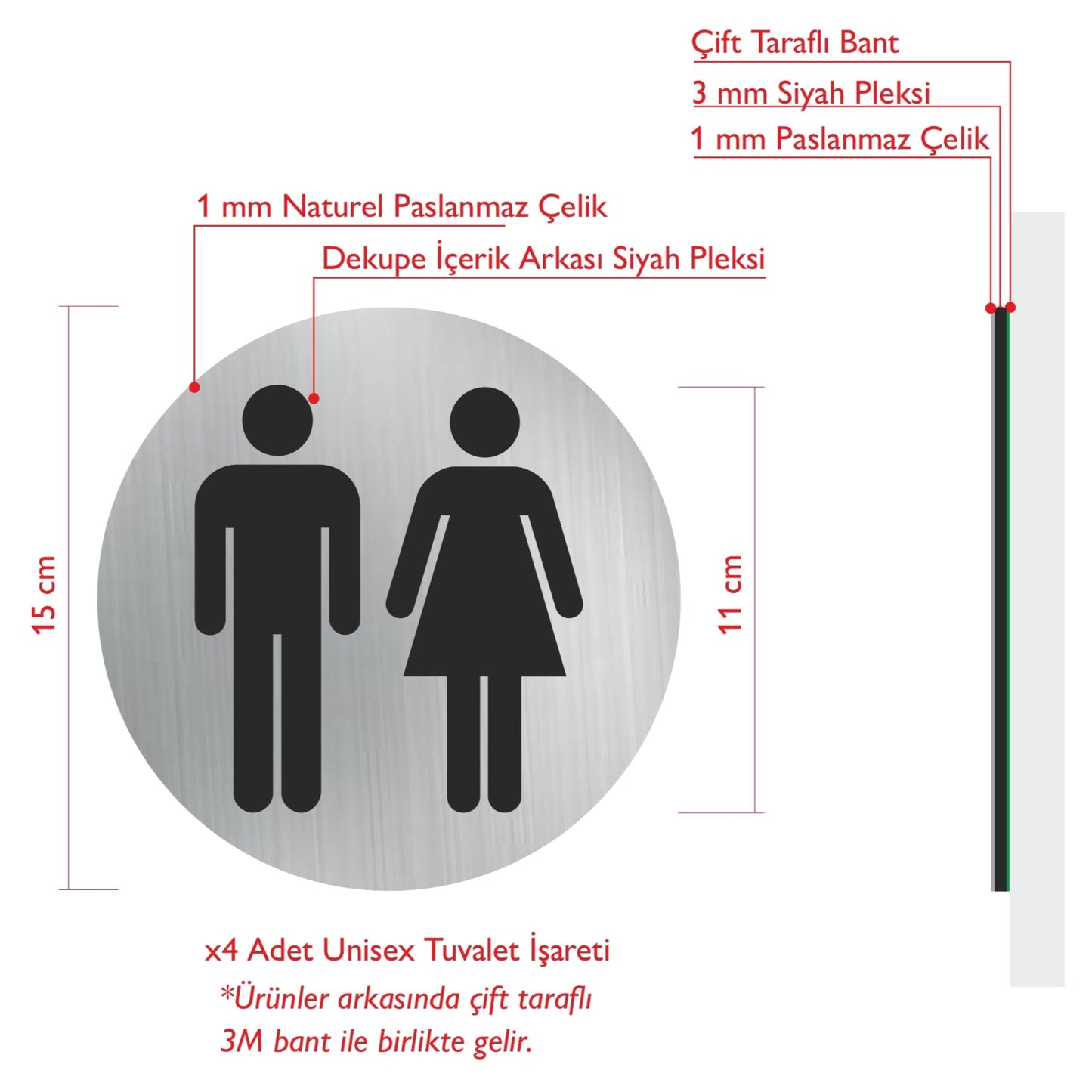 Custom Order Toilet Signs