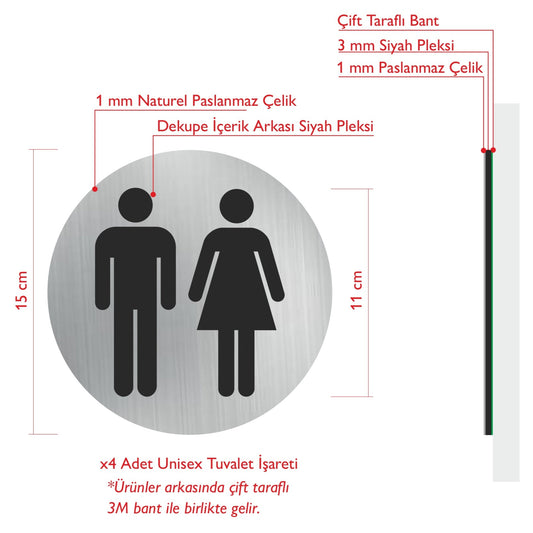 Custom Order Toilet Signs