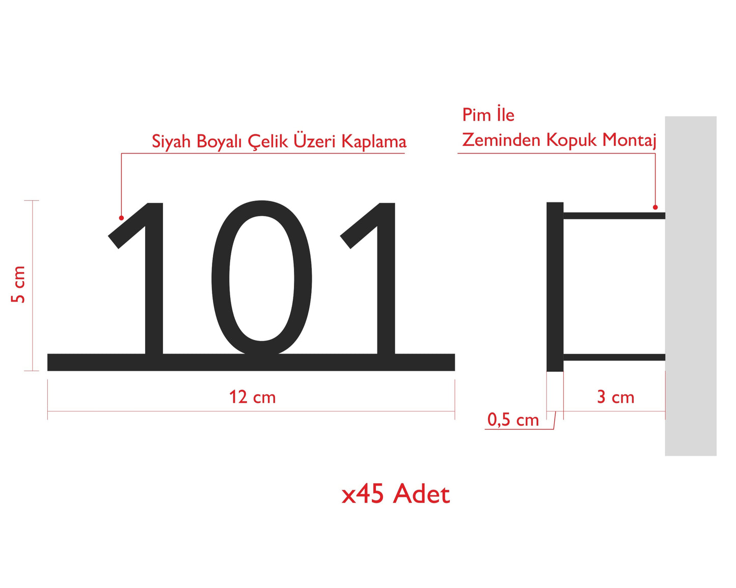 Custom Order Room Numbers
