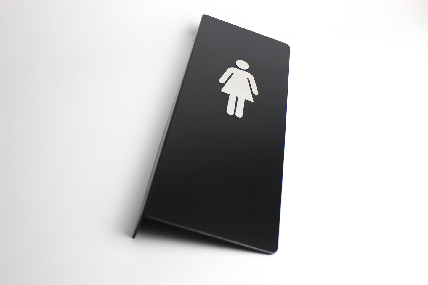 Men's and Women's Restroom Sign | Wall-Mounted Sign for Cafes and Restaurants