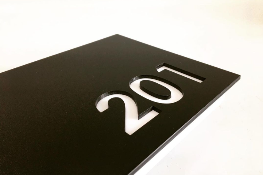 Illuminated Room Number