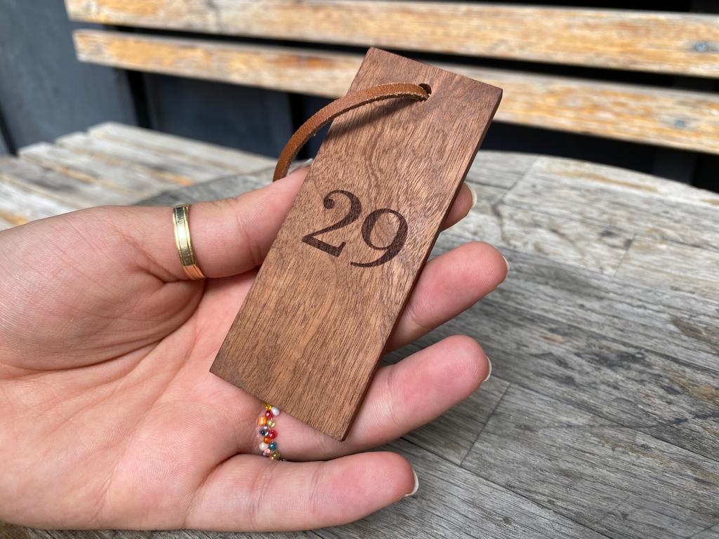 Wooden Keychain