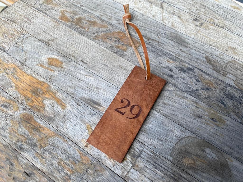 Wooden Keychain