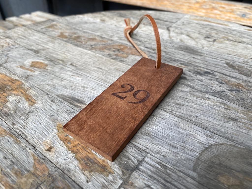 Wooden Keychain