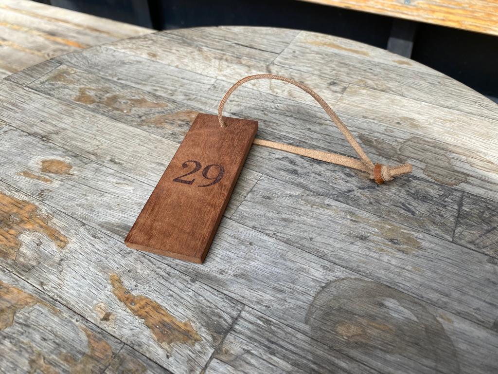 Wooden Keychain