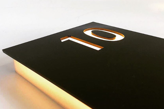 Illuminated Room Number