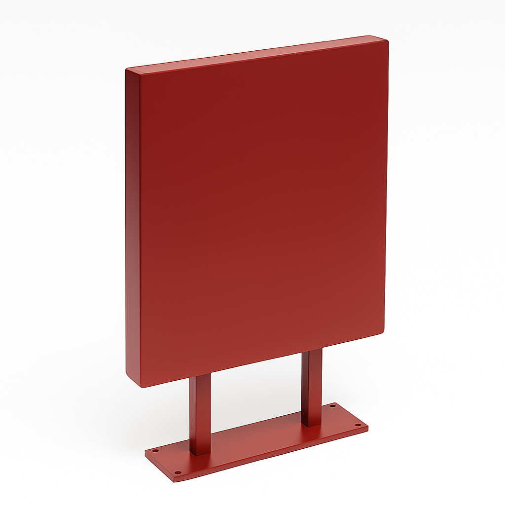 Double-Sided Durable Shop Sign | Square, with Brand Logo Print