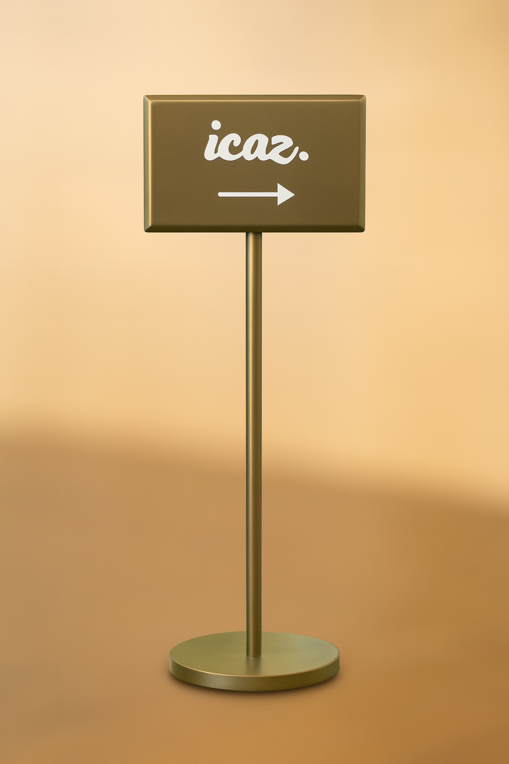 Freestanding Directional Sign | Tip-Resistant Parking Lot Entrance Sign