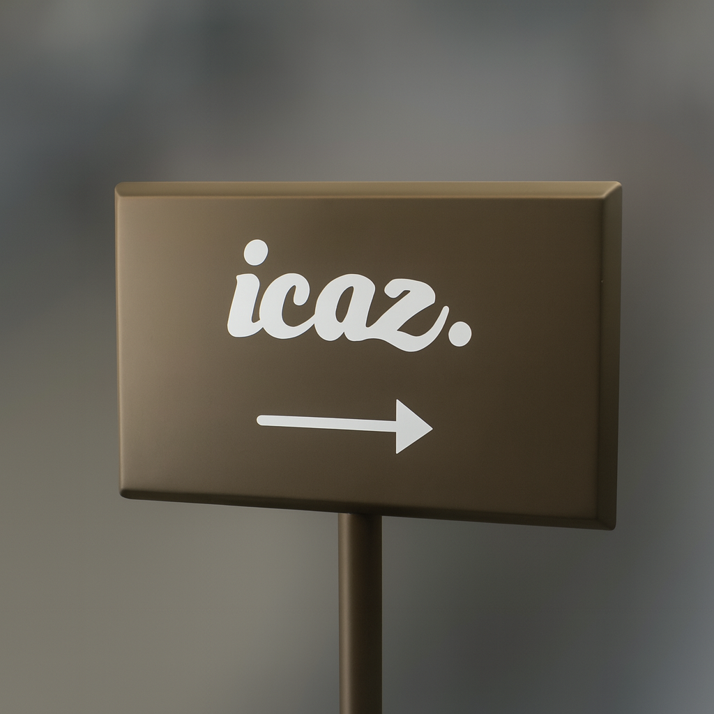 Freestanding Directional Sign | Tip-Resistant Parking Lot Entrance Sign