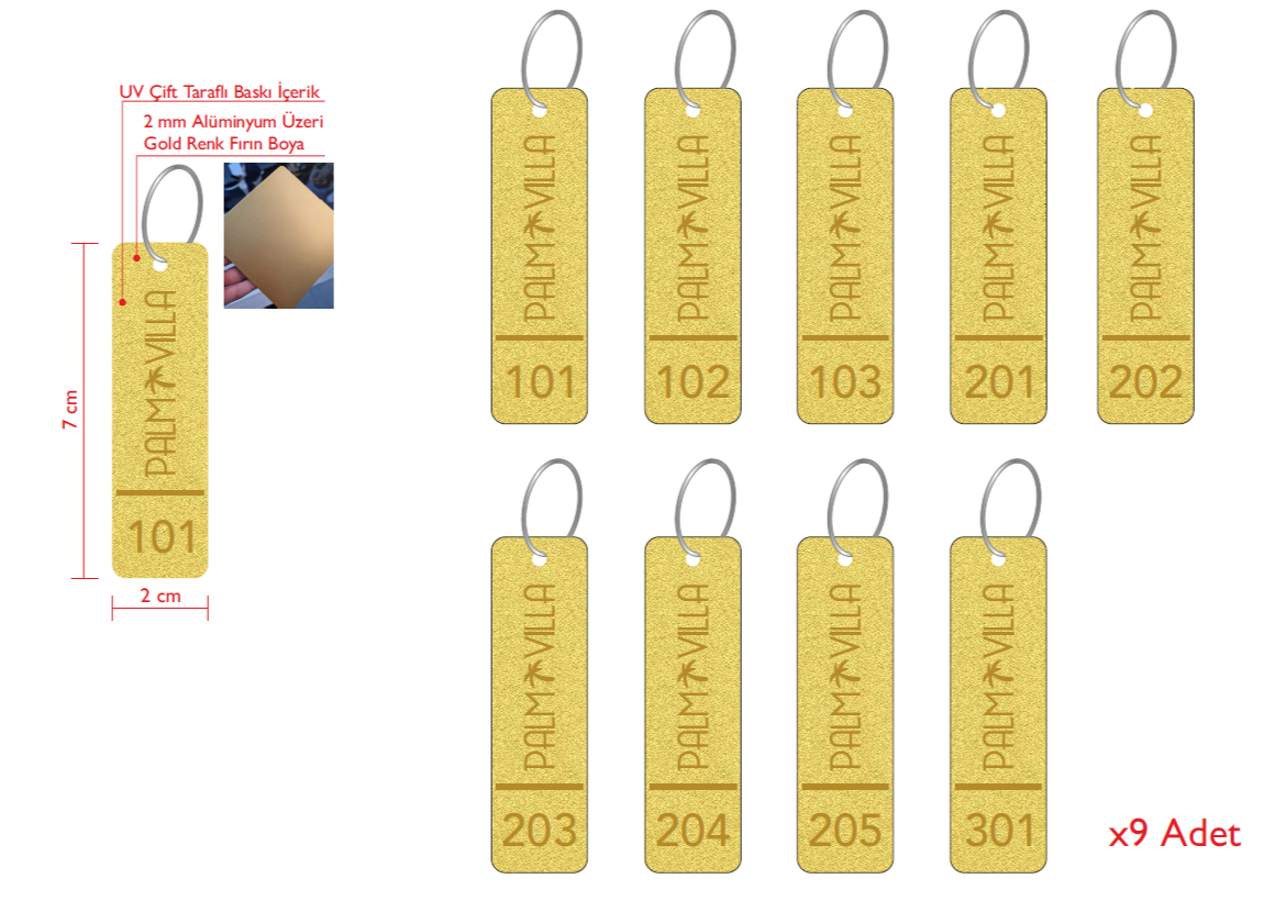 Custom Ordered Palm Villa