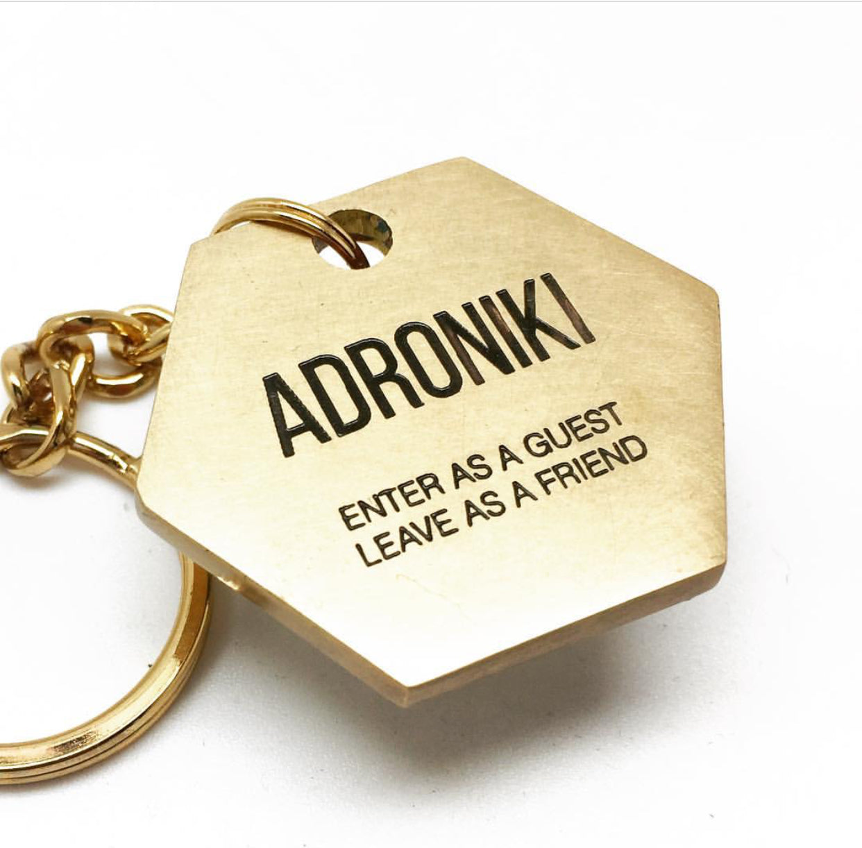 Brass Keychain