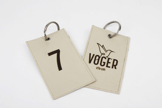 Custom Order Leather Keychain Voger Alaçatı-2