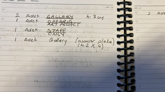 Custom Order Plexiglass Signage