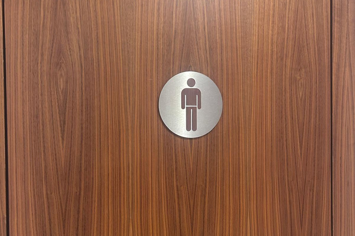 Custom Order Toilet Signs