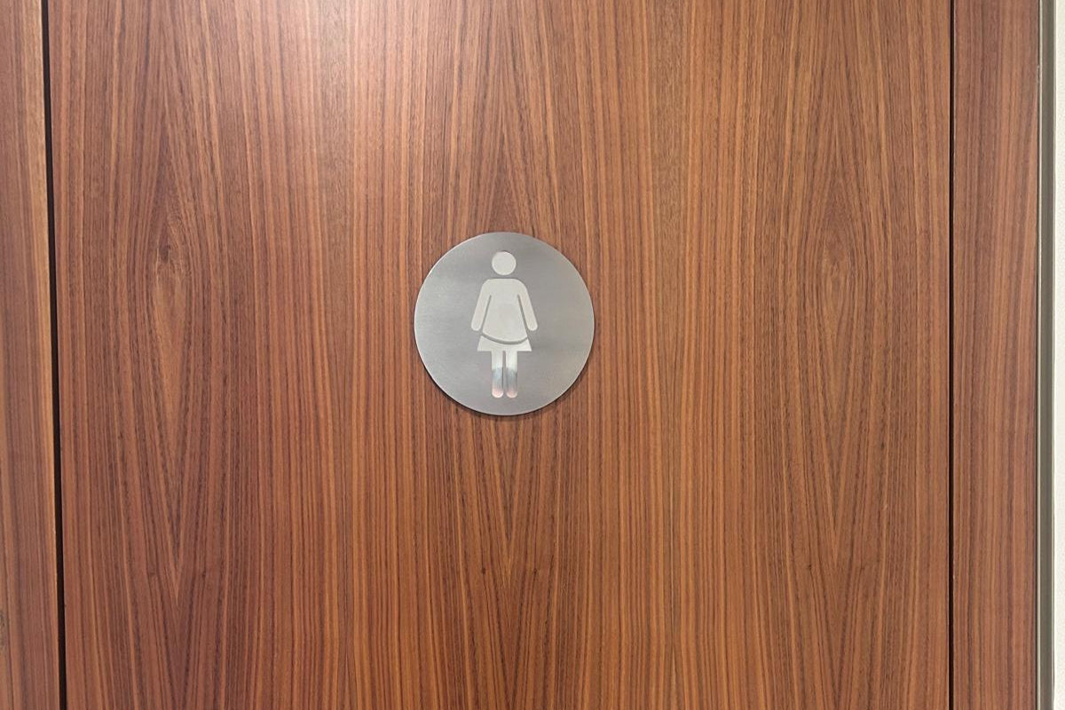 Custom Order Toilet Signs