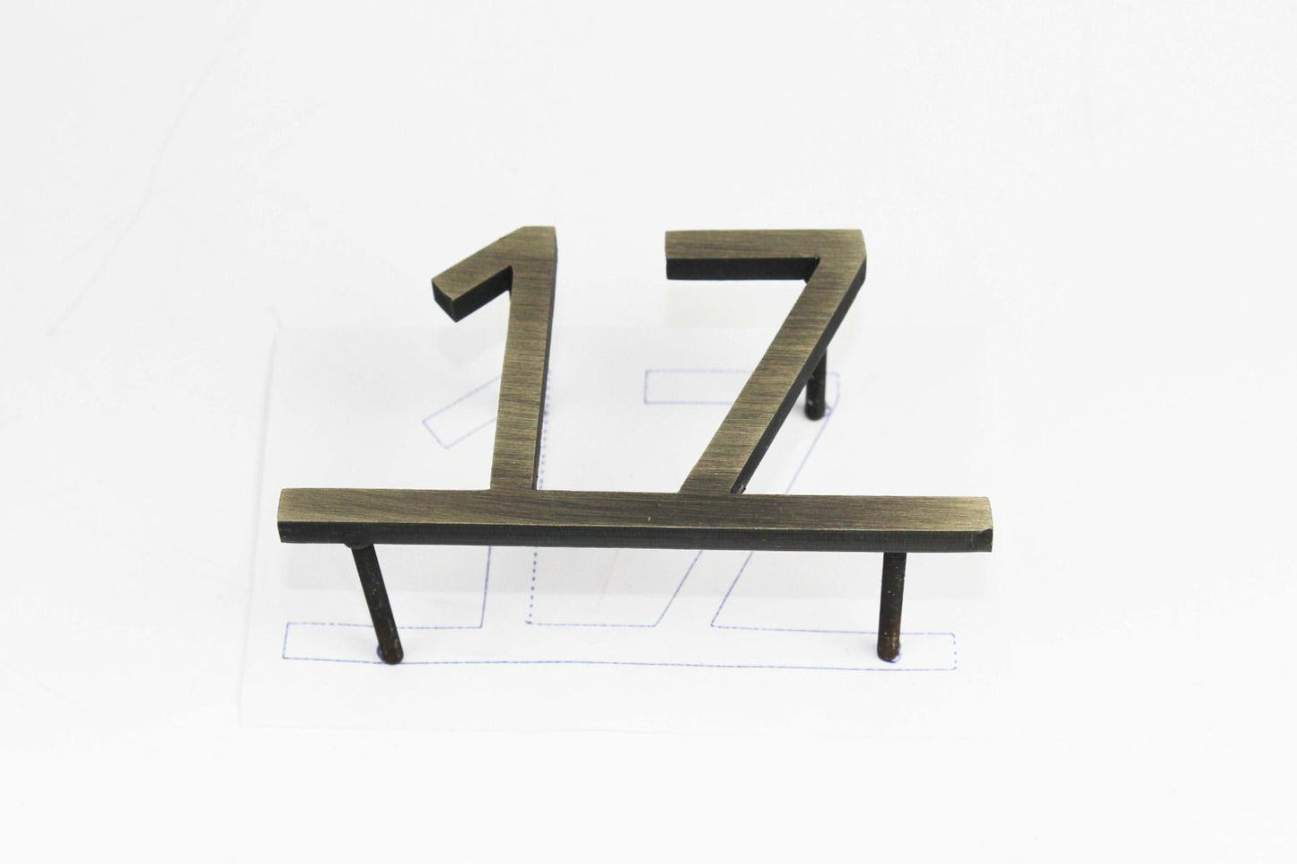 Antique Vintage Room Number