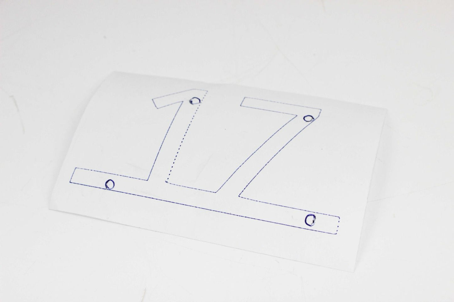 Antique Vintage Room Number