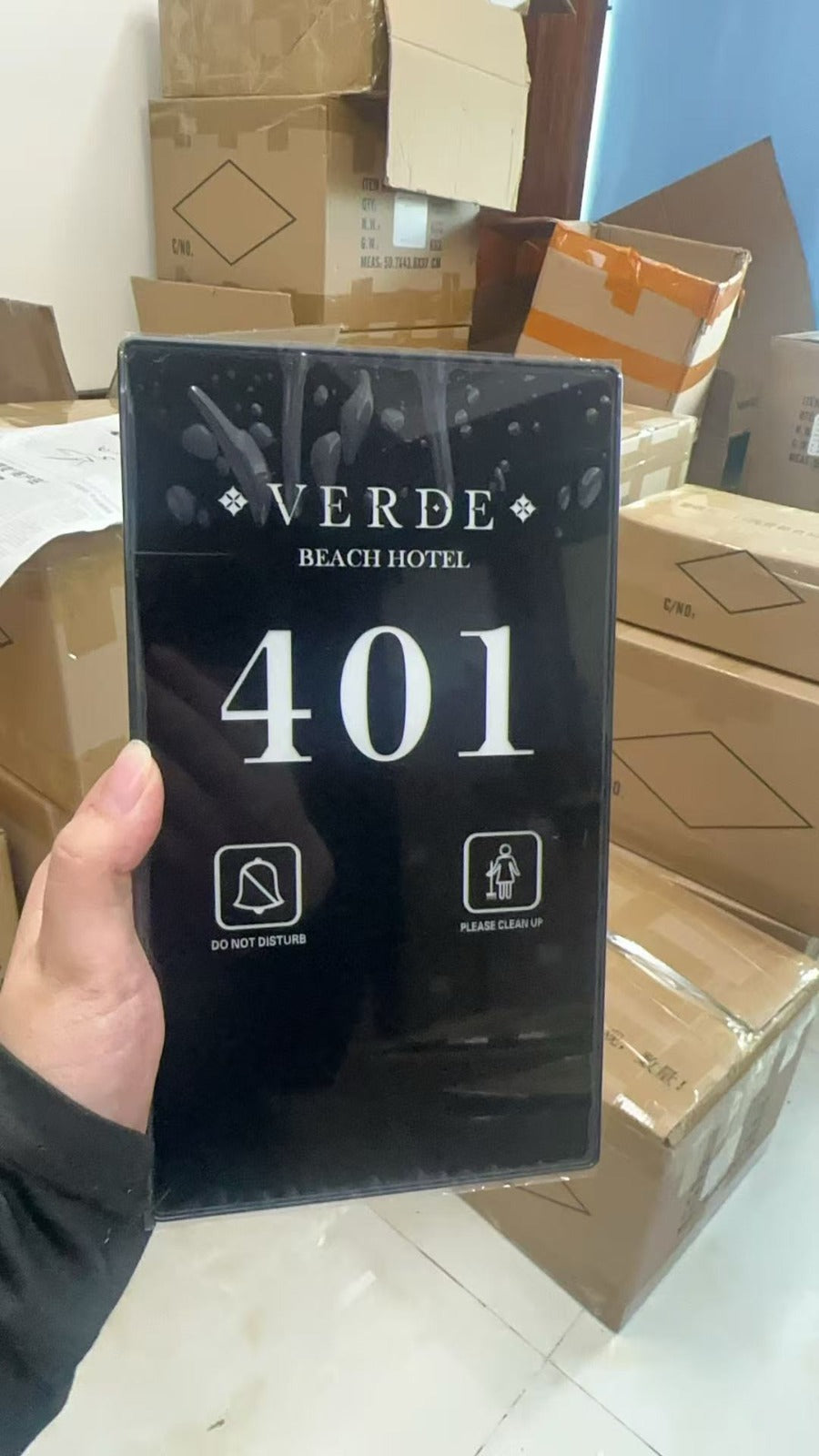 Custom Order DND Room Number