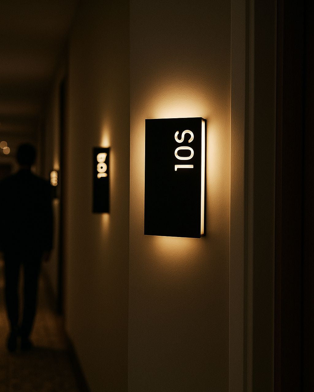 Illuminated Room Number