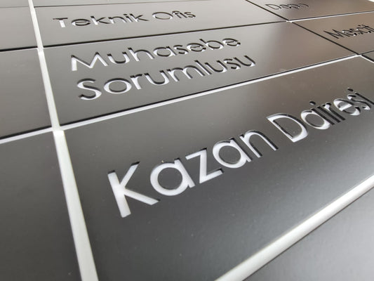 Custom Ordered Signage and Pictograms