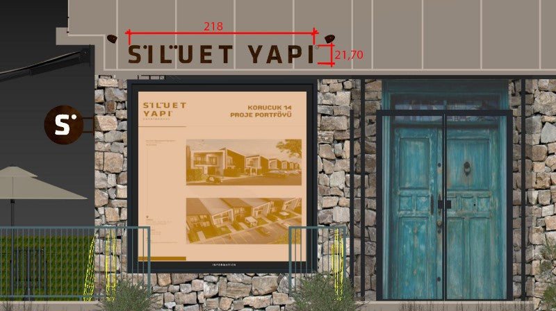 Custom Order Facade Lettering