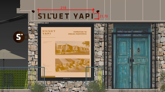 Custom Order Facade Lettering