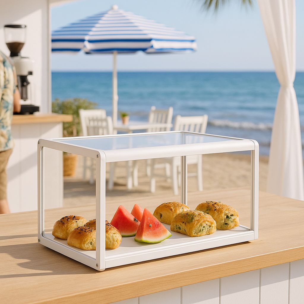Display and Presentation Showcase | Glass Product Display Cabinet for Cafes, Patisseries and Restaurants