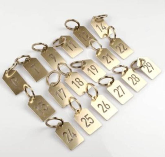 Custom Order Gold Painted Keychain