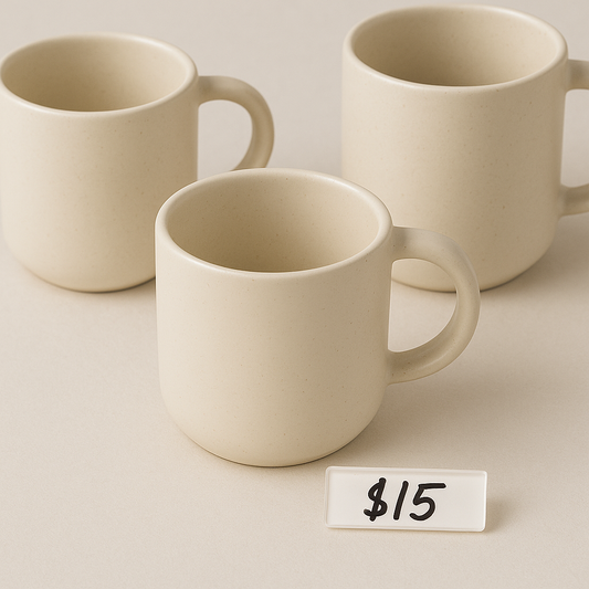 Şeffaf akrilik malzemeden üretilmiş yazılabilir mini fiyat etiketi