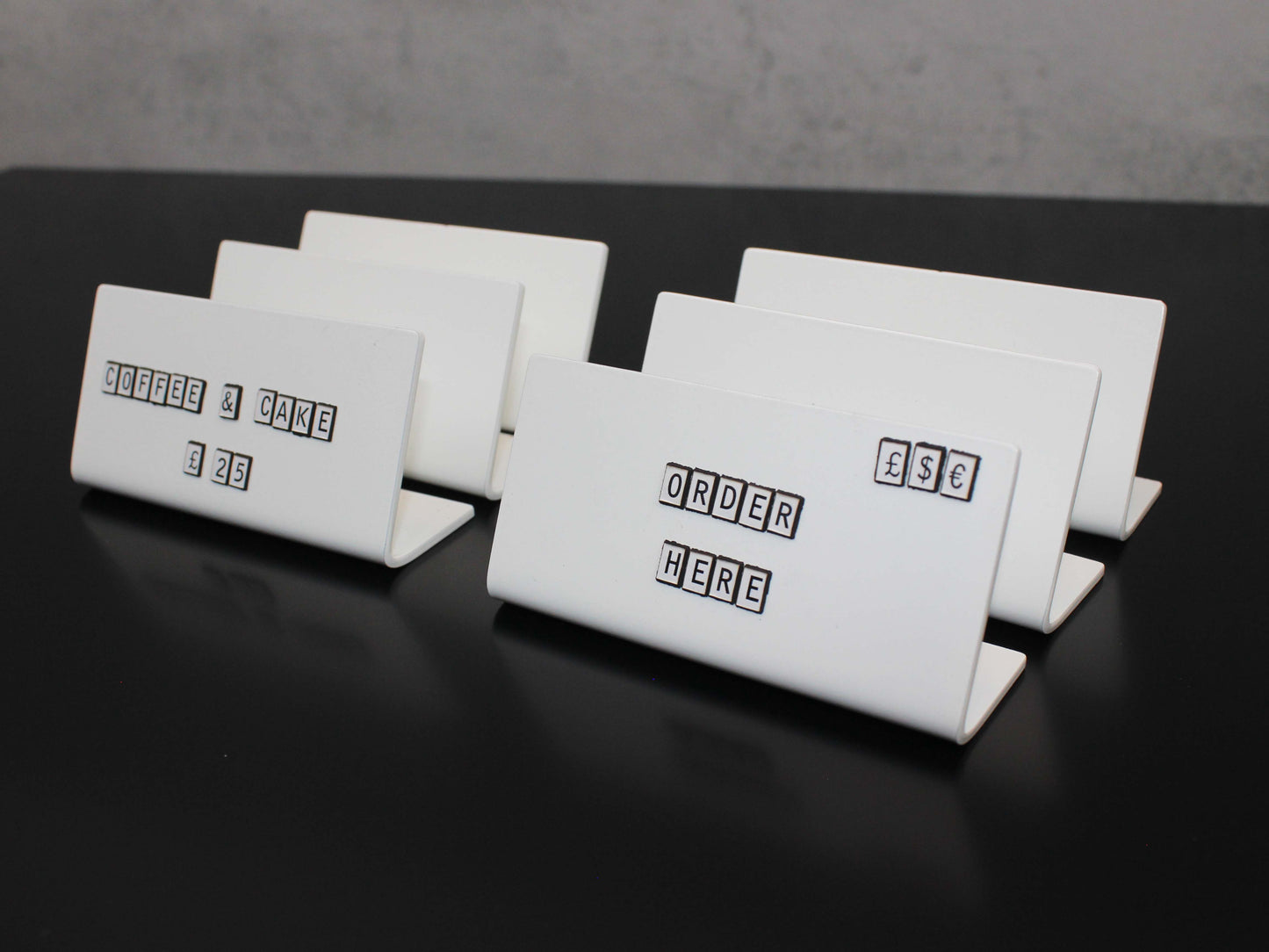 Harf yerleştirme işlemi esnasındaki görünüm.