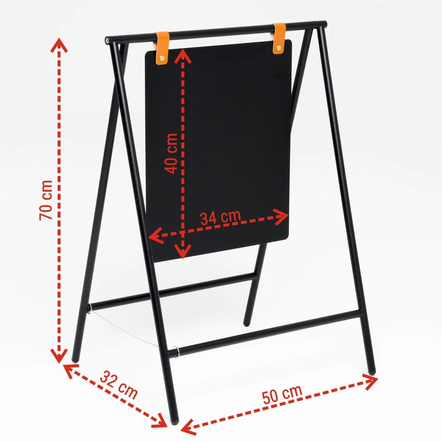 Magnetic Stand Double-Sided Economical Sidewalk Sign | Folding Shop Sign with Brand Logo Print