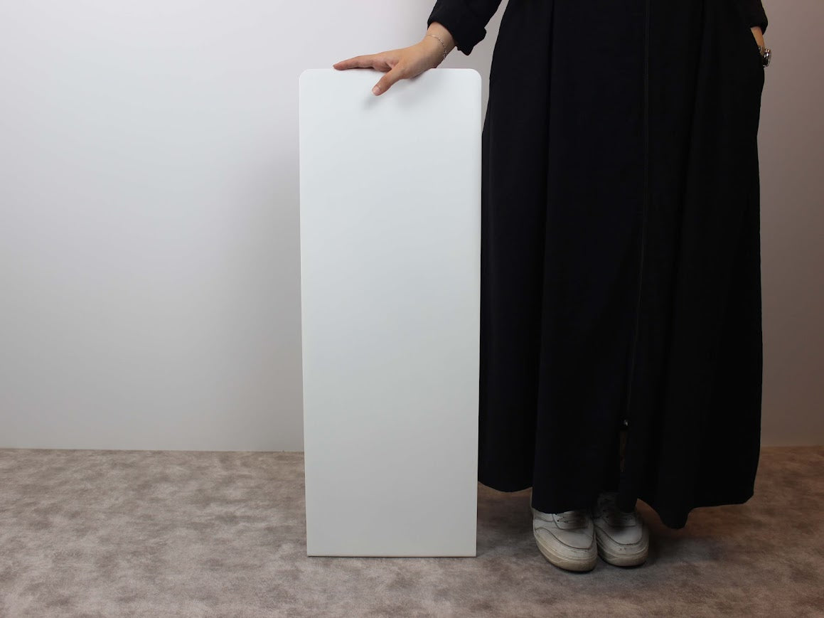 Kişiselleştirilebilir yapıda, dış mekân metal pano örneği.