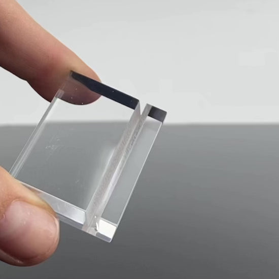 Akrilik isimlik kullanım detayları