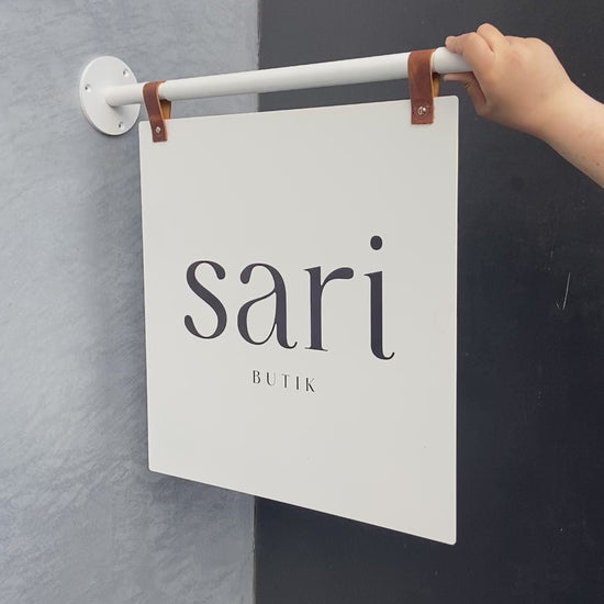 Her iki taraftan görünürlük sunan tabela çözümü