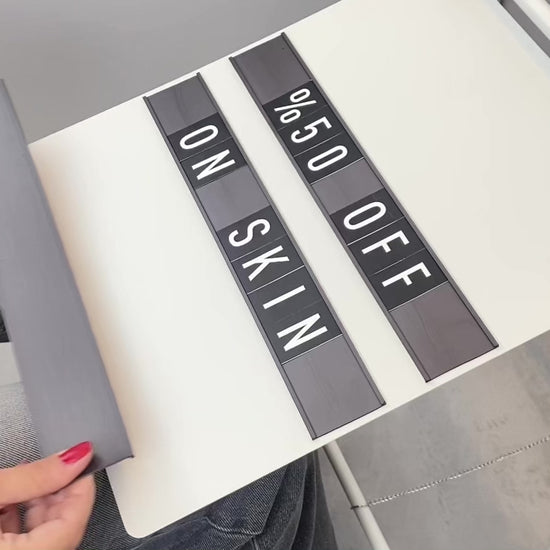 Kullanım videosu için ray sistemi kurulumu.