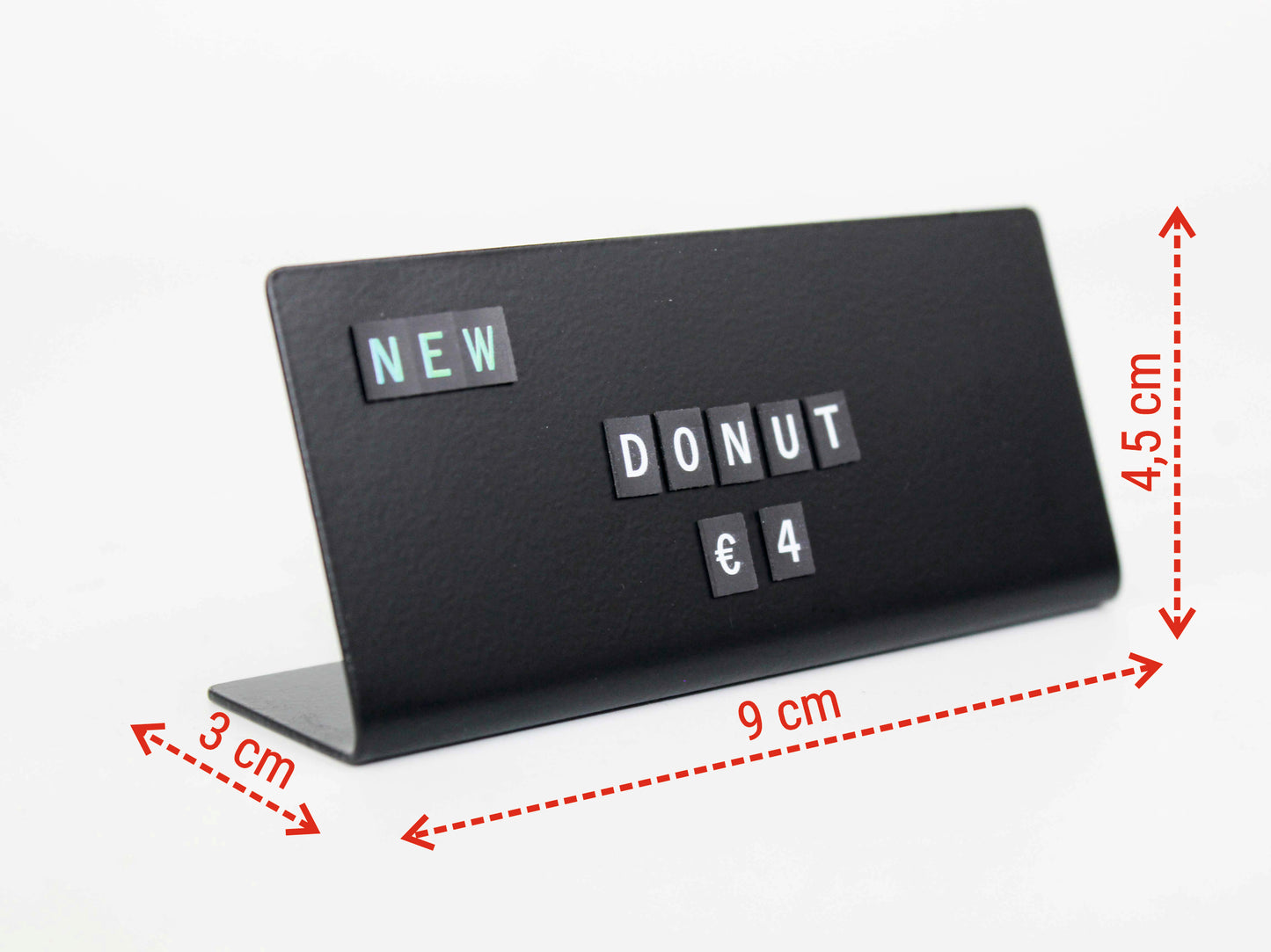 Taşınabilir yapıdaki mini boy fiyat etiketi.