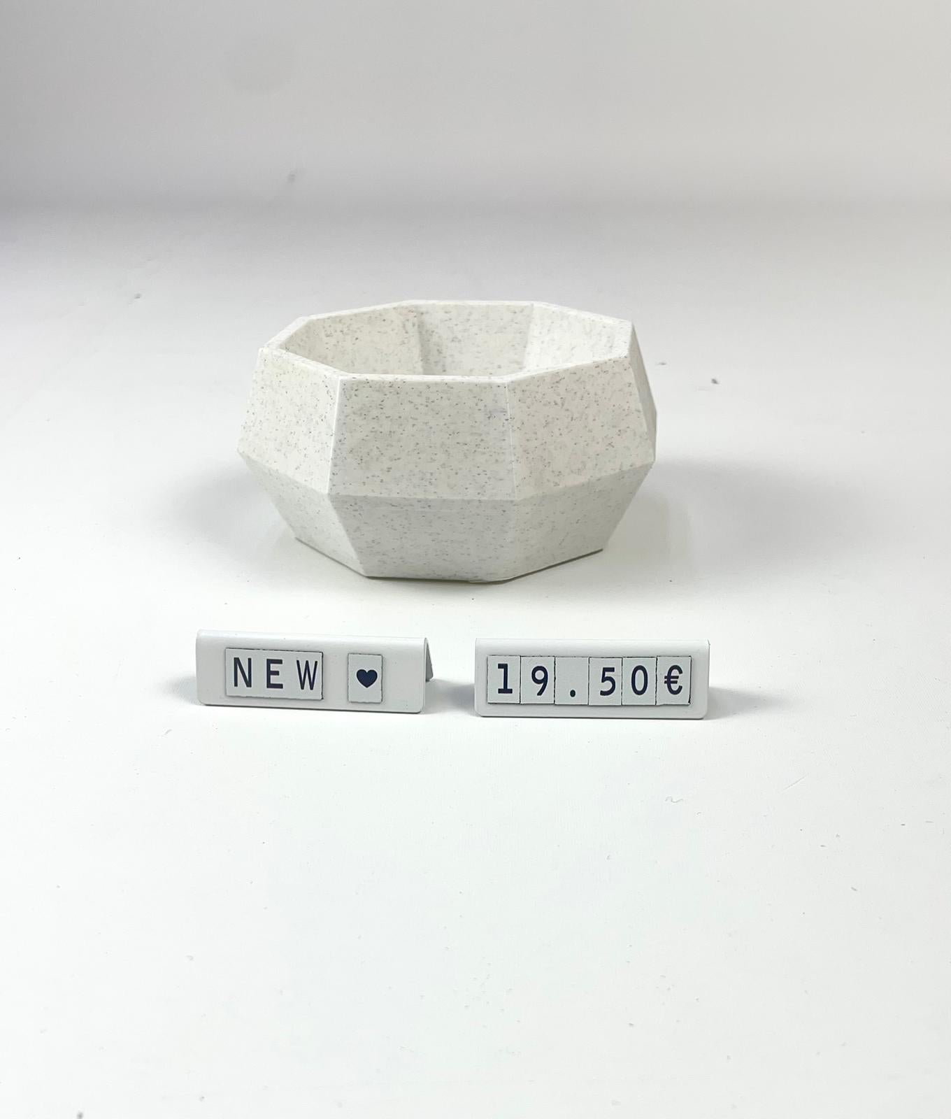 Ürün teşhir alanlarında kullanılan 20’li metal fiyat standı seti.